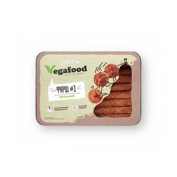 Фарш веганский #1 Vegafood 400г - купить с доставкой по выгодным ценам ...