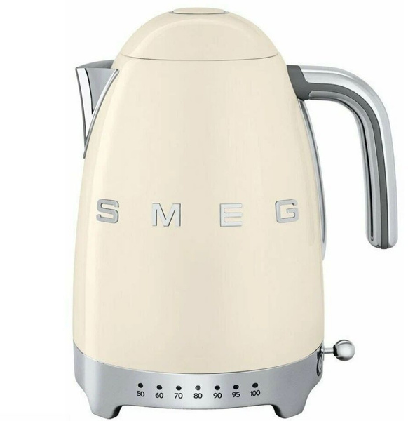 Купить электрический чайник Smeg KLF04CREU, Металл по низкой цене ...