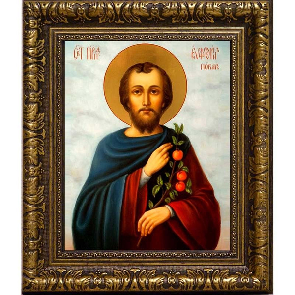 Характеристики Евфросин Палестинский Преподобный. Икона на холсте. (17 ...