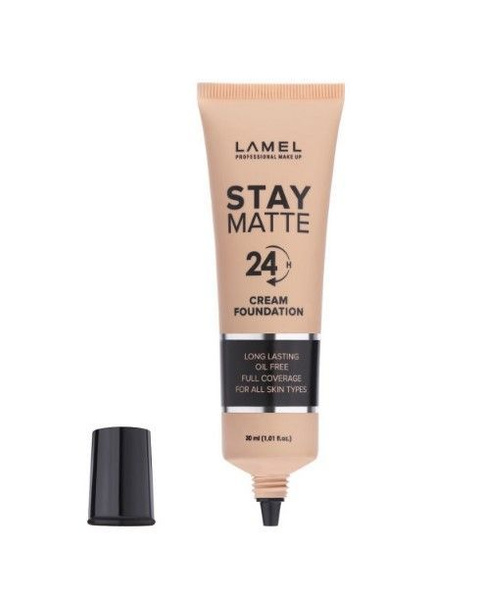 Тональный крем lamel Stay Matte, тон 401 светло-бежевый - купить с ...