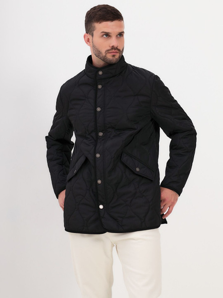 Куртка Мужской BARKLAND темно-синий Полиэстер, размер 50 Длинный ...