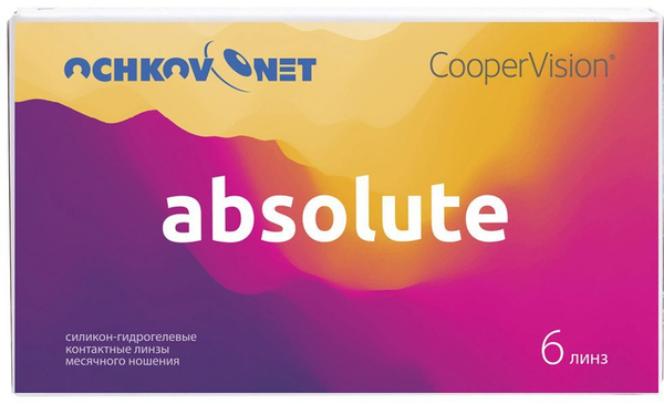 Контактные линзы Ochkov.Net Absolute (CooperVision Clariti Elite ...
