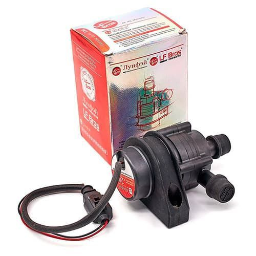 Дополнительная водяная помпа Лунфэй 12в Наружный диаметр патрубков ...