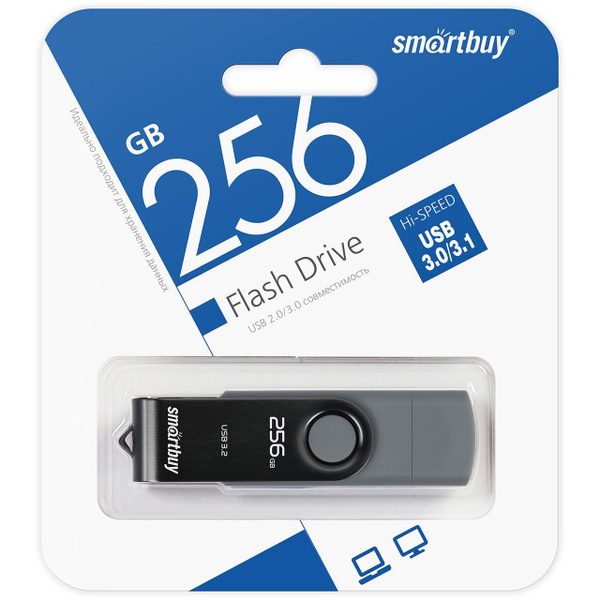 USB-флеш-накопитель SmartBuy USB флешка 256Gb Twist Dual USB 3.2 Gen 1 ...