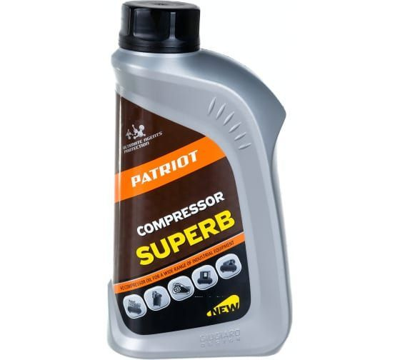 Масло компрессорное 1 л PATRIOT COMPRESSOR OIL GTD - купить по выгодной ...
