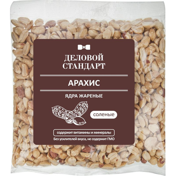 Деловой стандарт Арахис жареный соленый, 500 грамм - купить с доставкой ...
