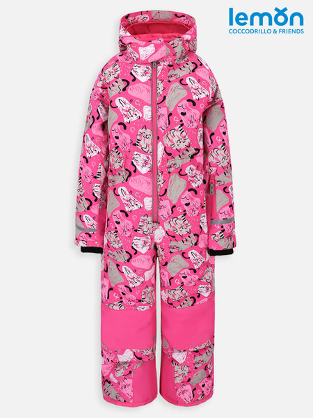 Комбинезон водоотталкивающий из мембранной ткани, Девочки, Зима, размер ...