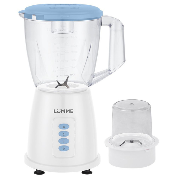 Блендер стационарный LUMME LU-KP1891B 2л с насадкой измельчителем ...