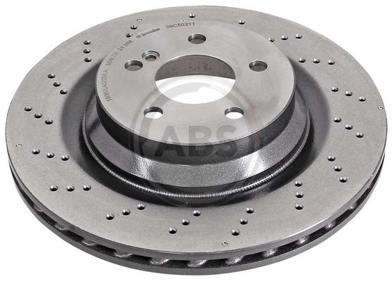 Диск тормозной задний для Мерседес W212 рестайлинг 2013-2016, Mercedes ...