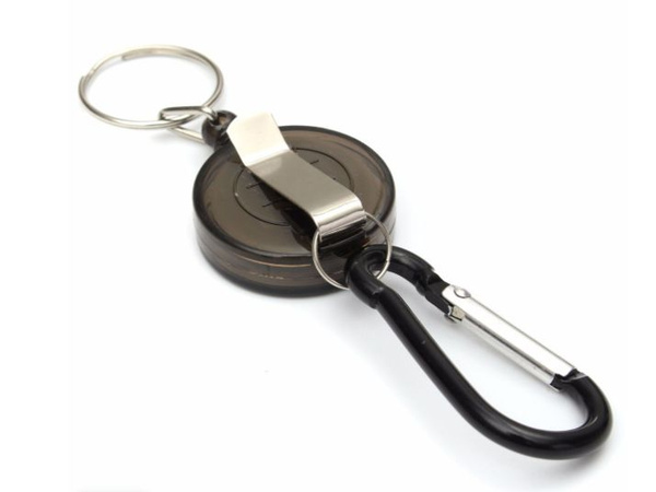 Ретрактор для ключей, держатель рулетка,карабин - купить с доставкой по ...