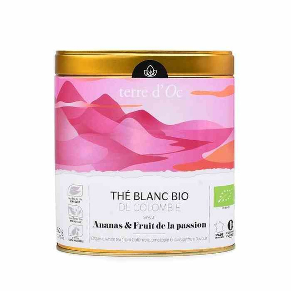 Terre dOc TDBIO белый чай 50г ананас / пассифлора Белый Т - купить с ...