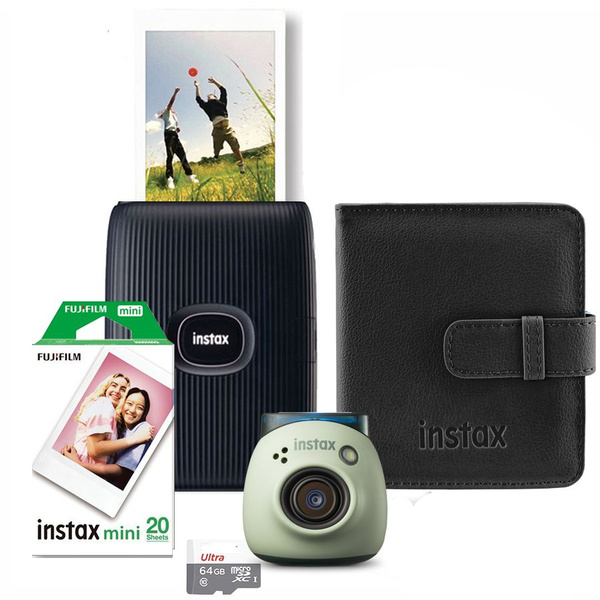 Компактный фотопринтер Fujifilm Instax Mini Link 2 + Компактный ...