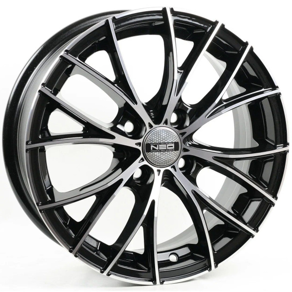 Колесный диск NEO 15x6" PCD4x100 ET45 D60.1 Литой N573-615-601-4x100 ...