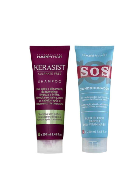 Happy Hair Шампунь Kerasist + Кондиционер Sos 250/250ml - купить с ...