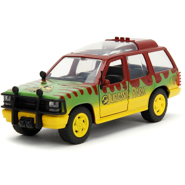 Модель Машинки Jada Toys Hollywood Rides Jurassic Park 30th Anniversary 1993 Ford Explorer 1 4756