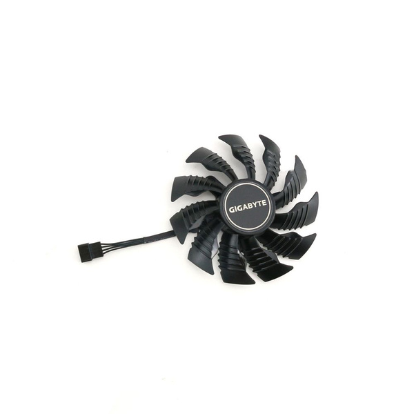 Замена охлаждающего вентилятора Вентиляторы видеокарты для Gigabyte R9 ...