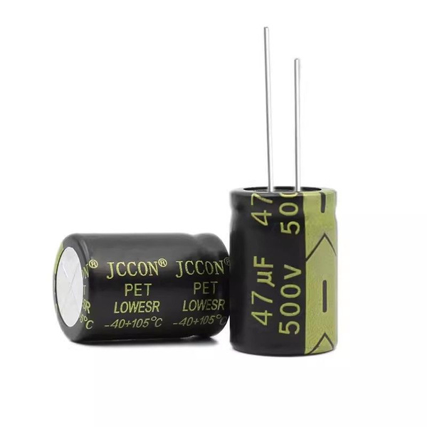 10 шт. 47мкф 500В (47uF*500V 18x25mm) Конденсатор электролитический ...