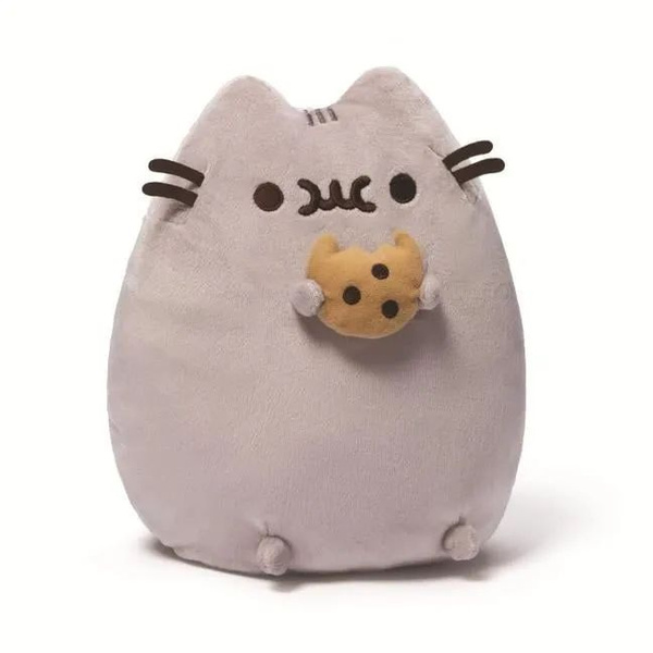Pusheen the Cat плюшевая игрушка/Кукла-кошка, поедающая печенье/Детские ...