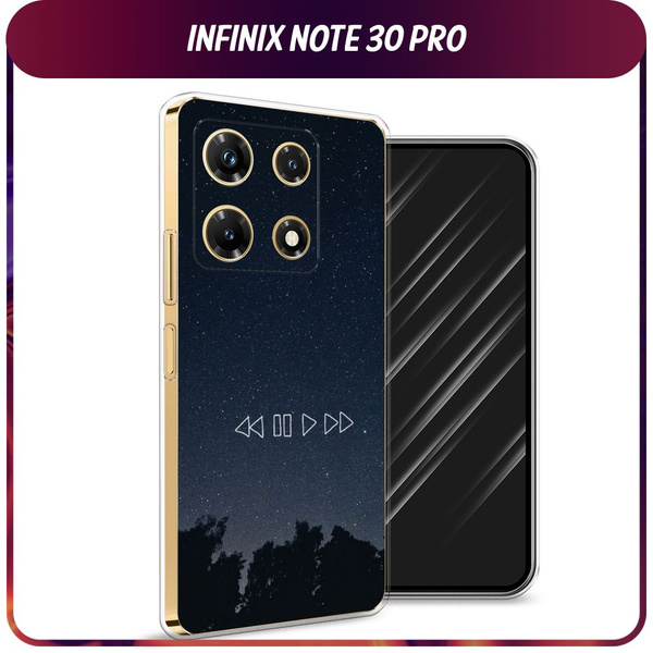 Силиконовый чехол на Infinix Note 30 Pro / Инфиникс Нот 30 Про ...