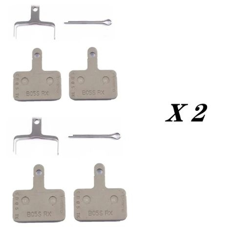 Тормозные колодки Shimano B05S, resin (полимер),2 пара, для дисковых ...
