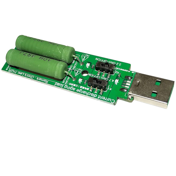 USB Test Resistor 1-3A, Тестовый нагрузочный USB-резистор 5В 1А 2А 3А ...