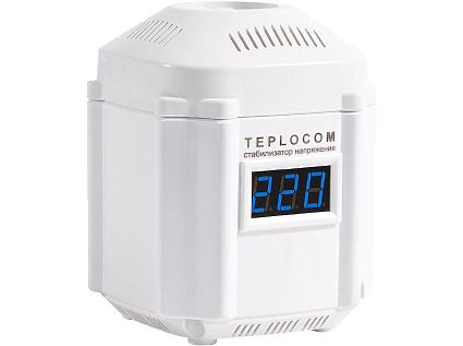 Стабилизатор напряжения 220в Teplocom ST-222/500-И (220В, 222ВА, Uвх ...