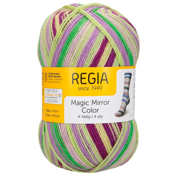 Пряжа Magic Mirror Color - 4 нитка Regia - 1 моток (100 гр, 420 м ...