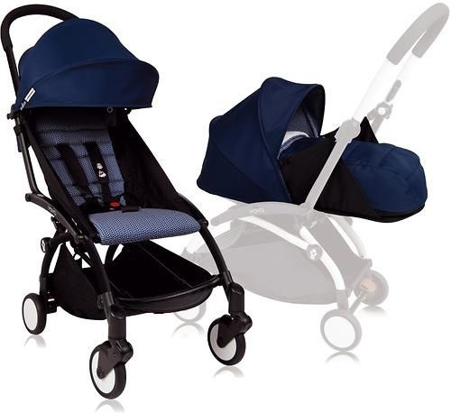 Коляска универсальная 2 в 1 BABYZEN YOYO , черный, синий - купить с ...