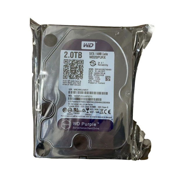 2 ТБ Внутренний жесткий диск Western Digital tcVLNkrk (WD20PURX ...
