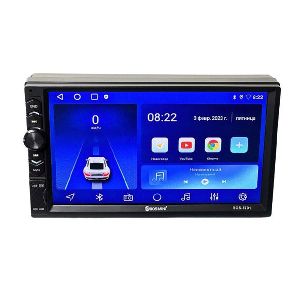 Автомагнитола/Магнитола/ 2Din BOS-MINI 8701 7" 2/32 (Android 12 ...