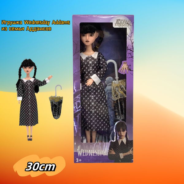 Кукла Wednesday Addams Игровой набор с куклой - купить с доставкой по ...