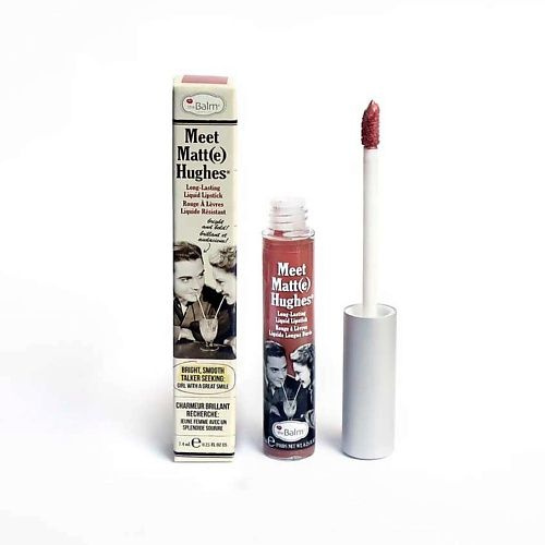 THEBALM Стойкая матовая жидкая помада Meet Matt(e) Hughes, Generous 7,4 ...