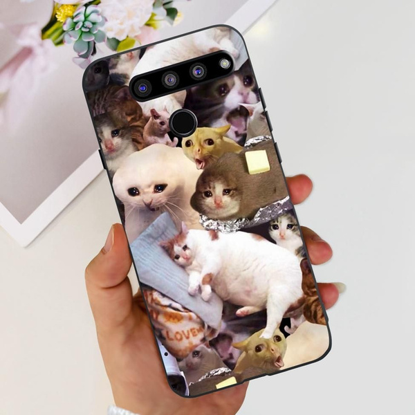 Чехол для LG V50 ThinQ 5G, роскошный модный корпус с милым мультяшным ...