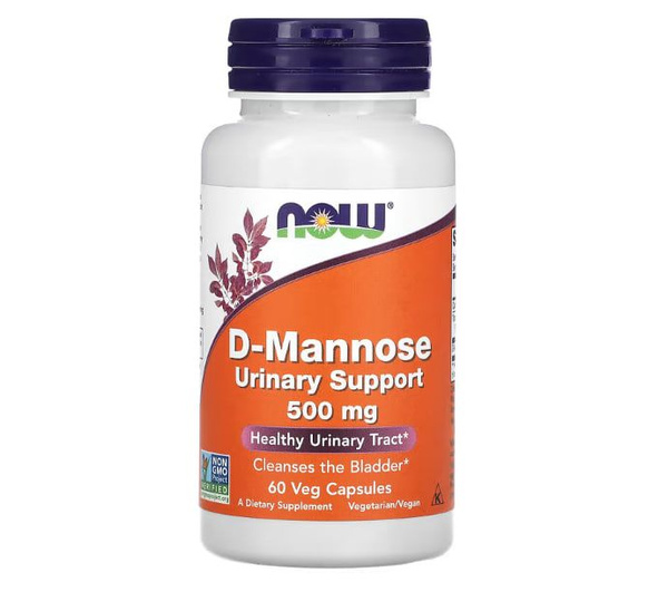 Д манноза, Now Foods D-Mannose, 500 мг, 60 капсул купить на OZON по ...