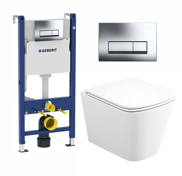 Комплект (унитаз + инсталляция) Geberit, 510696 - купить по низким ...