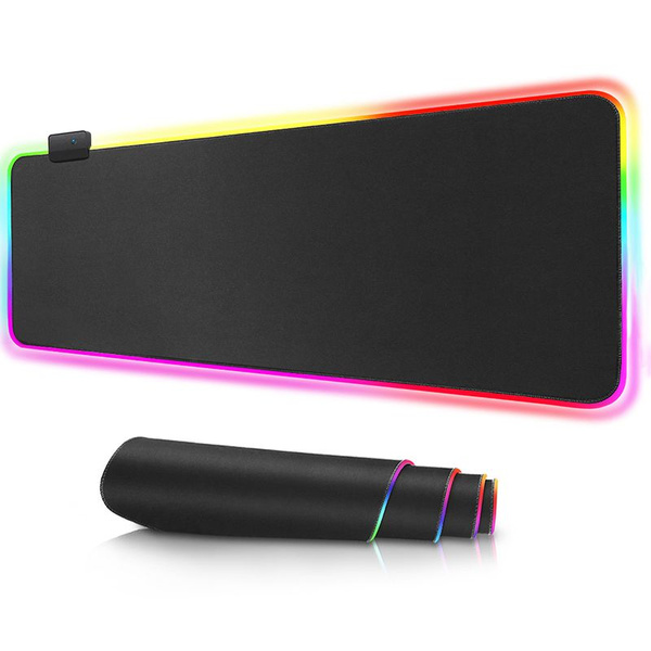Коврик для мышки rgb коврик для мыши игровой 800x300 светящийся коврики ...