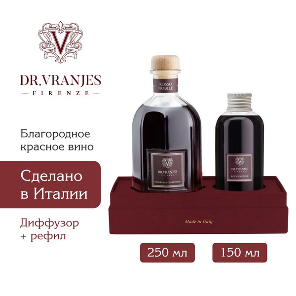 Ароматический диффузор Dr. Vranjes Firenze, Жидкий, Виноград, Апельсин ...
