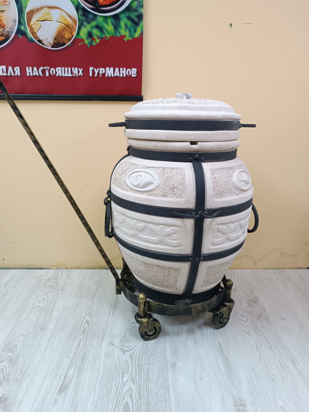 Тандыр Охотник+ подставка на Колесах купить по низкой цене с доставкой ...