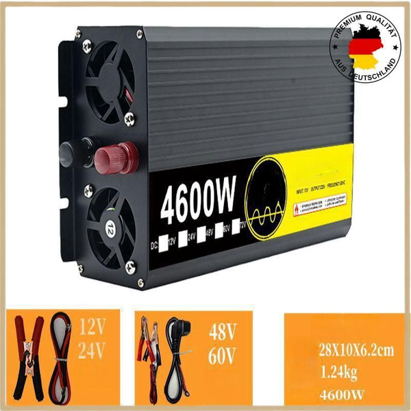 Чистая синусоида Инвертор автомобильный 12В- 220В, 4600 Вт ...