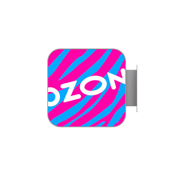Панель-кронштейн Ozon зебра 73х73 - купить с доставкой по выгодным ...