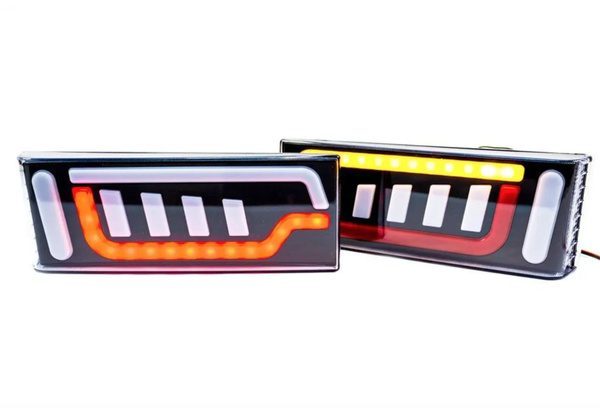 Характеристики Фонари светодиодные ВАЗ 2109 / 2114 LED стопы AUDI Style ...