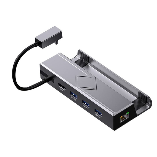 Док-Станция 6-В-1 С Поддержкой 4K@60Hz, Gigabit Ethernet, 3 Портами USB ...