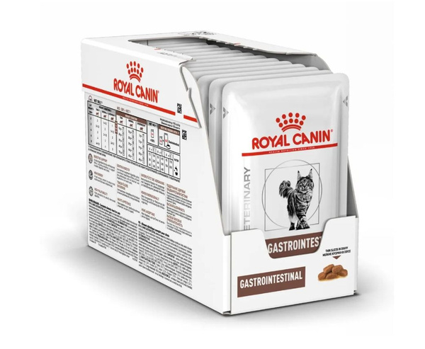 Влажный корм для кошек Royal Canin Gastrointestinal, кусочки в соусе ...