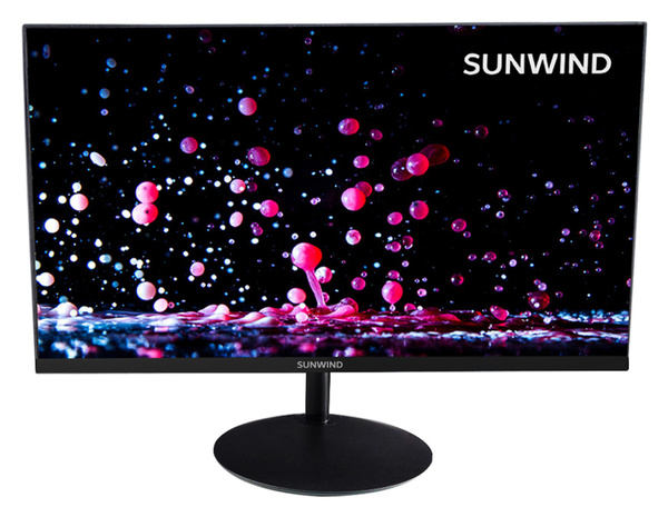 Монитор SUNWIND SUN-M24BA102 черный 23.8" - купить по выгодной цене в ...