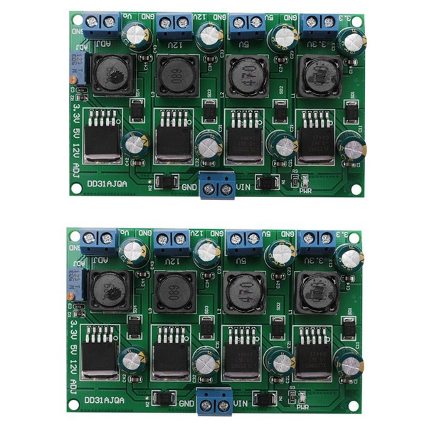 3A 4 канала многоканальный импульсный блок питания модуль 3.3V 5V 12V ...