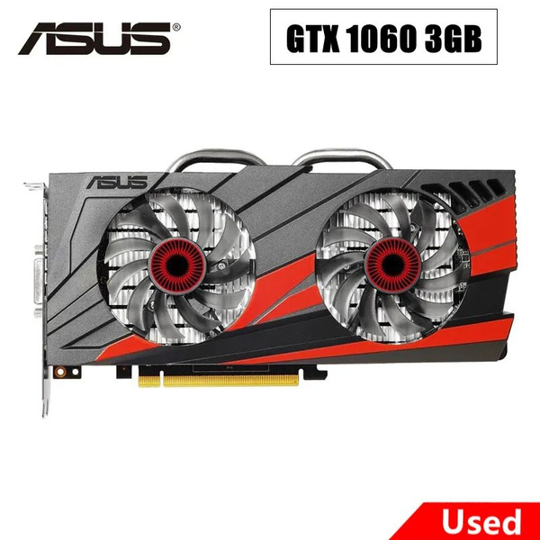 Видеокарта ASUS GeForce GTX 1060, 3 ГБ GDDR5 - купить по низким ценам в ...