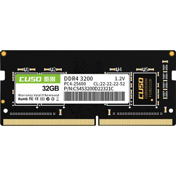 Модуль оперативной памяти CUSO CUSO DDR4 320032 ГБ (CUSO DDR4 1*32GB ...