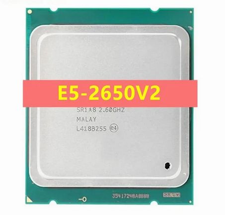 Серверный процессор Intel E5-2650V2 Xeon, OEM (без кулера), 4 яд., 3.1 ...