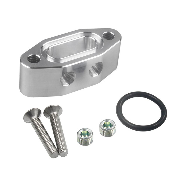 Переходная Пластина Линии Подачи масла 1Set 1/8 " Порт NPT Из ...