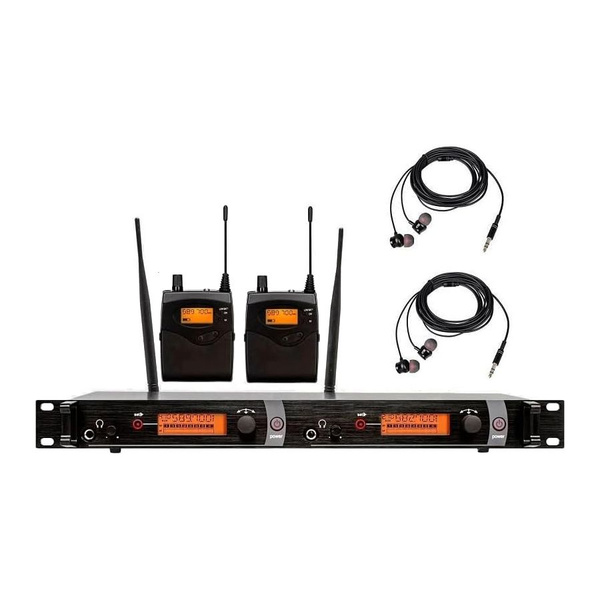 Микрофон для живого вокала Беспроводная система UHF in Ear Monitor ...